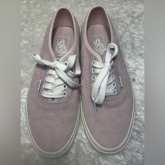 Vans Shoes - VANS authentic pink suede skate shoe